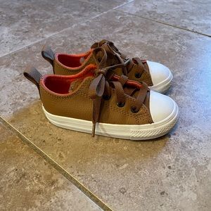 Converse leather shoes